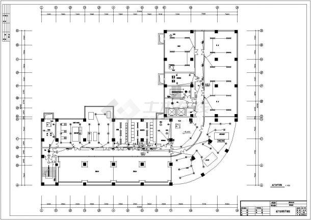 大厦电气设计方案与施工全套CAD图纸-图二