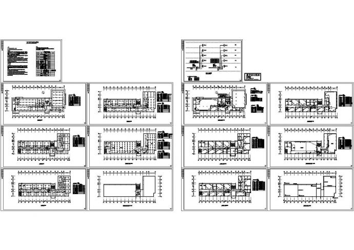 五层办公楼电气设计方案施工图系列_图1