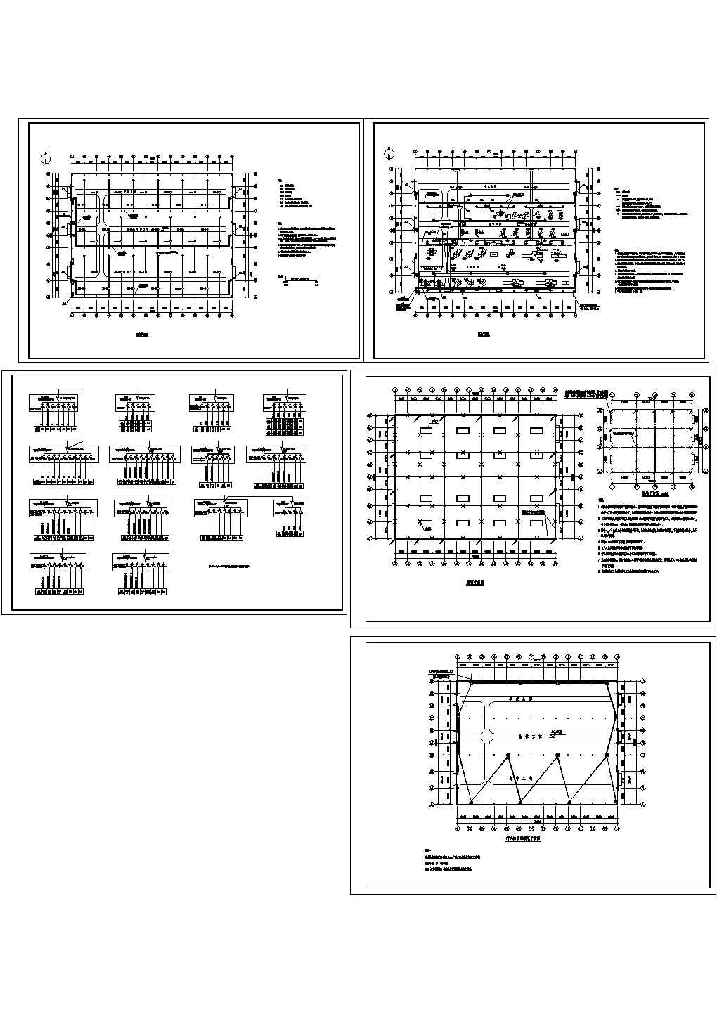 某工业厂房电气设计施工图