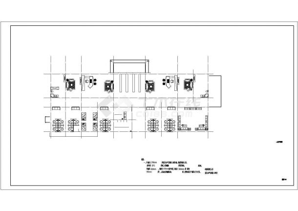 三层办公楼建筑结构全套施工图-图二