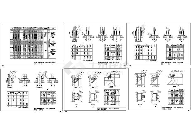 10KV变电所8-2电气竖井设备安装CAD图2-图一