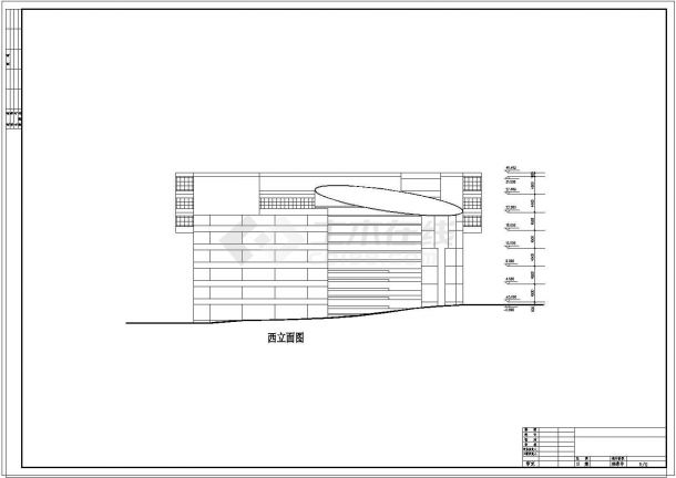 某地大型购物中心初步建筑设计方案（共19张）-图二
