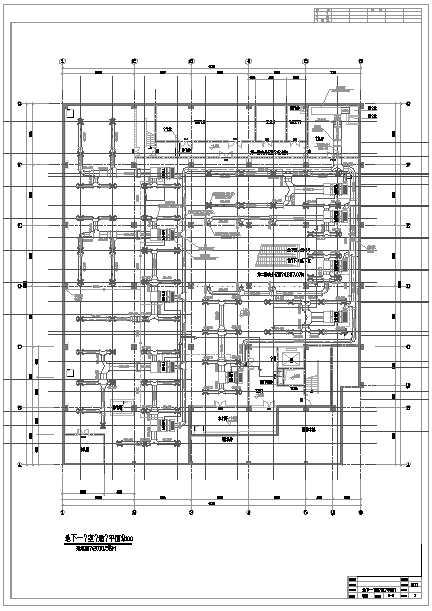 某地区空调工程设计图纸（共13张）-图二