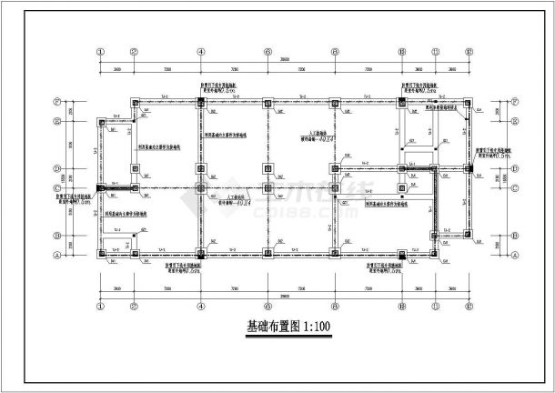 某地区工人宿舍公寓电气设计CAD施工图纸-图二