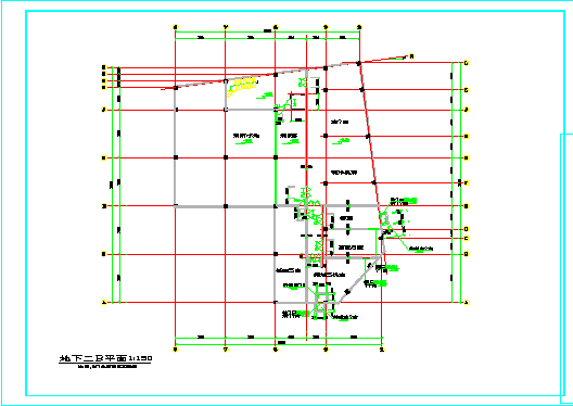 某高层商厦建筑CAD设计施工图纸_图1