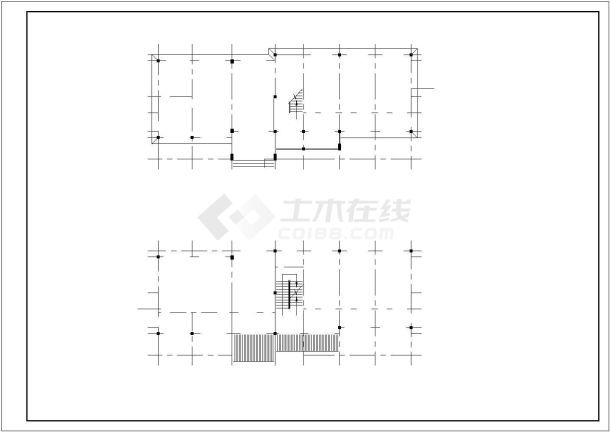 三层中式办公楼建筑详细设计方案图-图二