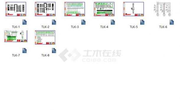 简单小型的就地控制箱控制电路电气图-图一