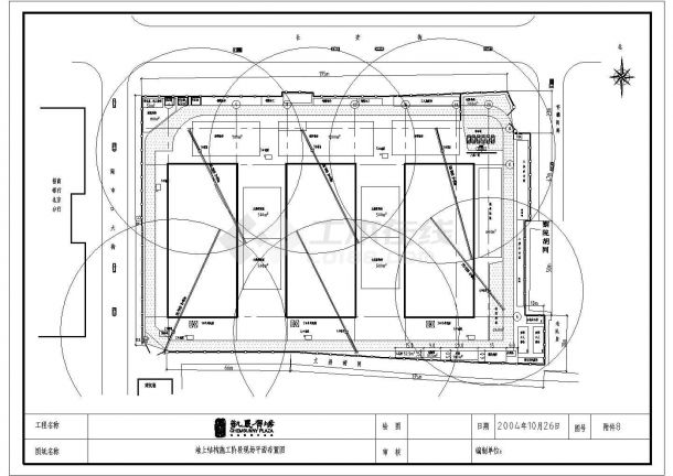 某地广场工程结构CAD设计施工图纸-图二