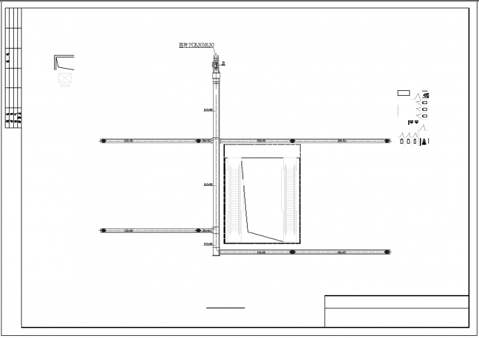 四层商场机械通风、排烟设计施工图纸_图1