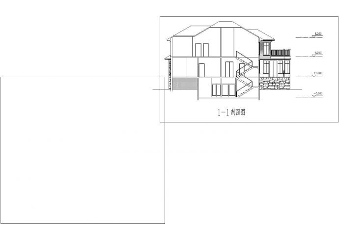 一套比较受欢迎的别墅装修设计图（含效果图）_图1