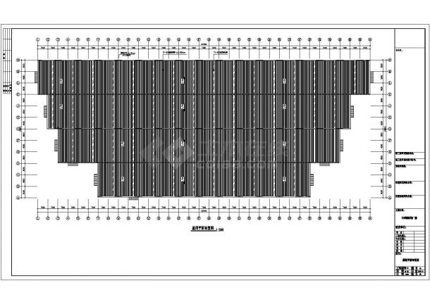 一层框架结构厂房建筑结构设计施工图-图二