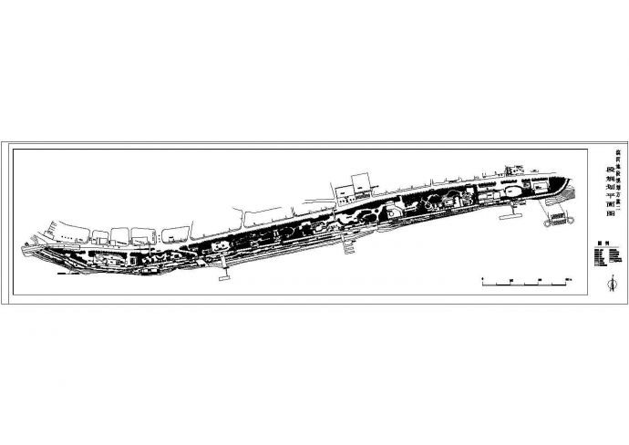 某市滨江地段详细规划方案图纸（共4张）_图1