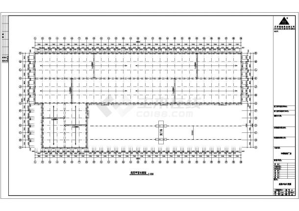 某大型公司9#钢结构厂房建筑设计施工图-图二