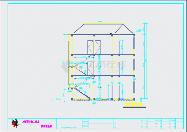 一套农村住宅建筑结构施工图（含设计说明）-图二