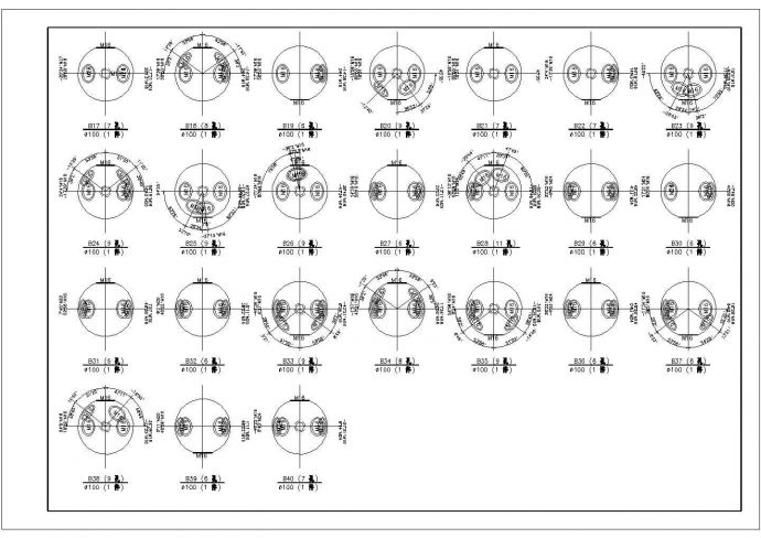 异形装饰网架设计方案全套CAD图纸_图1