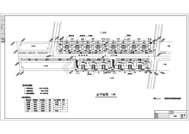 某地某高层商住楼全套设计cad图纸-图一