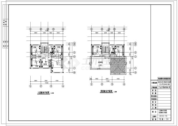 一套比较详细的11.20&10.17米多层住宅建筑图纸-图二