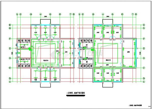 某地三层办公楼电气设计图（标注详细）-图一