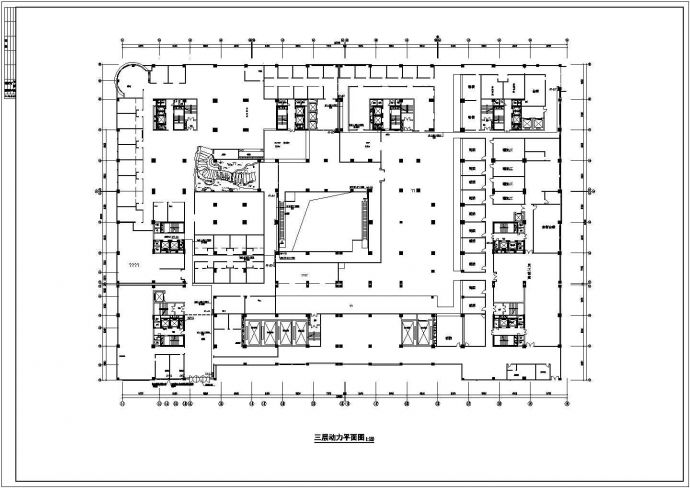 某地小型商城建筑电气CAD设计图（标注详细）_图1