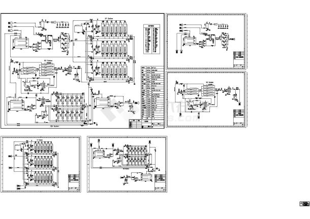 某40吨_小时高纯水处理系统设计图纸，标注明细-图一