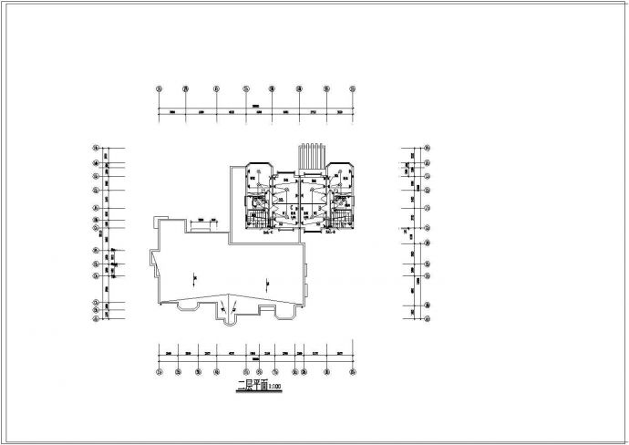 某地区售楼处样板房电气CAD施工图纸_图1