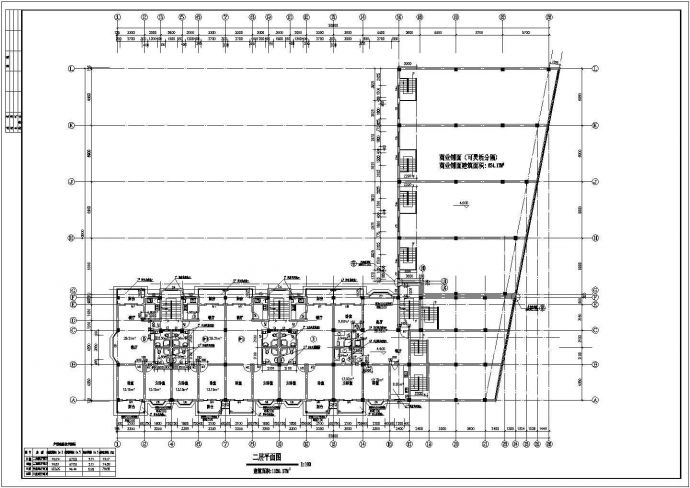 小区高层住宅建筑设计施工CAD图_图1
