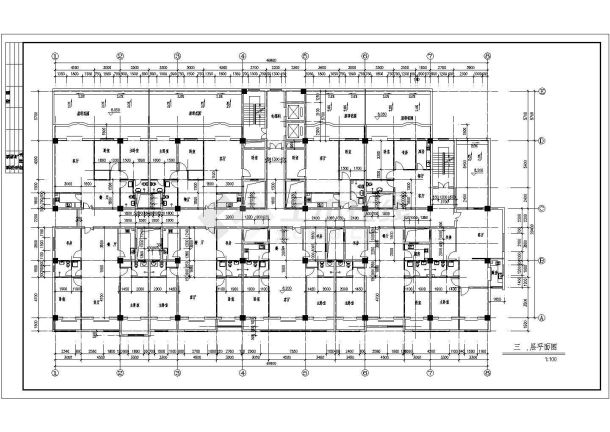 某地比较受欢迎的板式小高层建筑图-图二