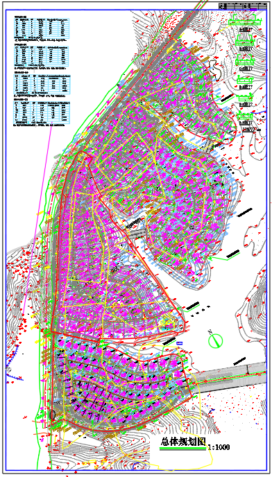 某地大型别墅区综合管线设计施工图-图一