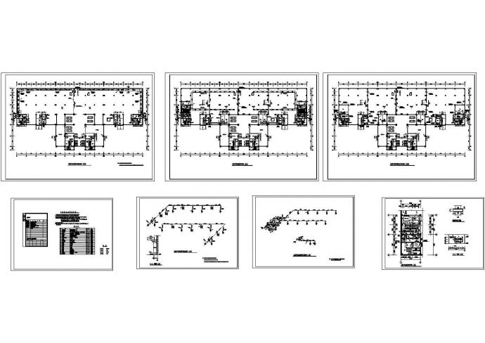 【湖南】某建筑人防地下室通风排烟设计施工CAD平面图_图1