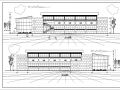 某中学室内体育馆建筑设计施工图纸
