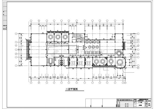 某地大型高端商城会所仿古建筑设计图-图二