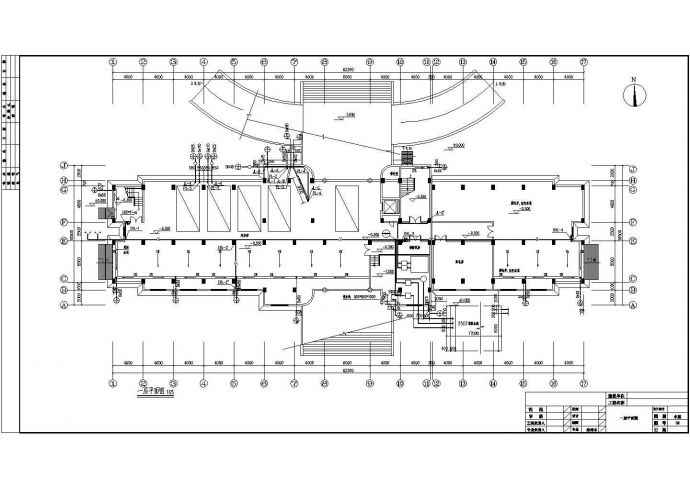 某七层综合大楼给排水施工设计详图_图1