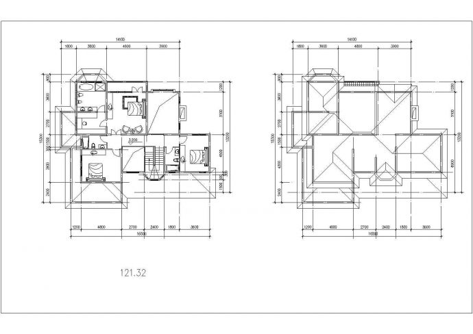 某地坡地独栋别墅方案装修设计图（含效果图）_图1