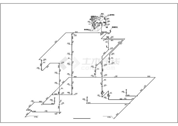 学校综合楼给排水系统全套施工详图-图二