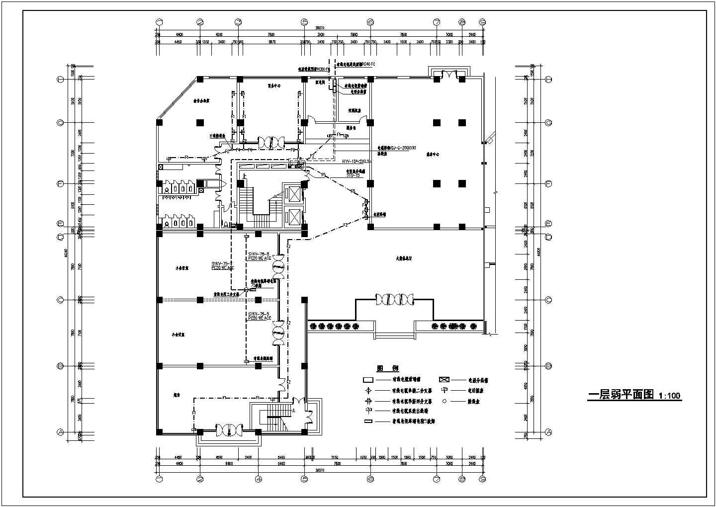 某8层的综合类酒店电气设计施工图