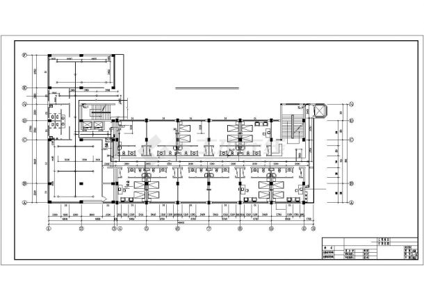 宾馆给排水及消防设计cad全套施工图纸-图一