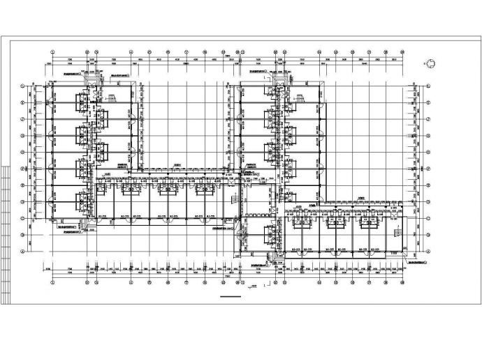 某地大型厂区宿舍楼建筑施工图（共13张）_图1