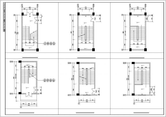 某地小型实用的厂房建筑施工图（共9张）_图1