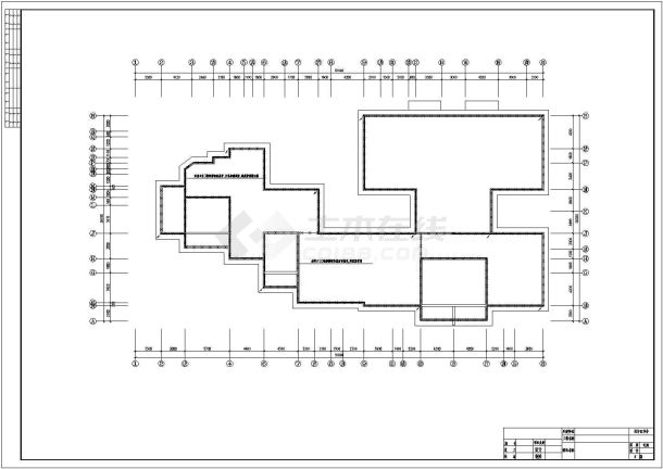 某地商住楼全部电气设计CAD施工图纸-图一