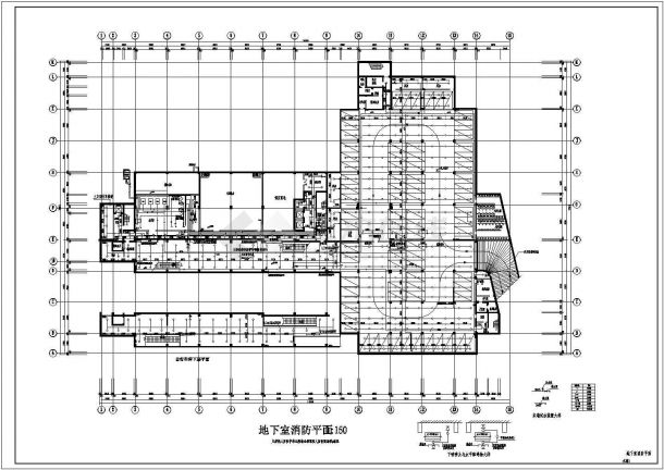 一栋11层的办公综合楼给排水设计施工图-图二