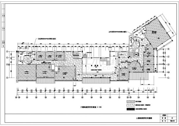 某住宅小区会所经典中式餐厅装修cad施工图纸全套-图一