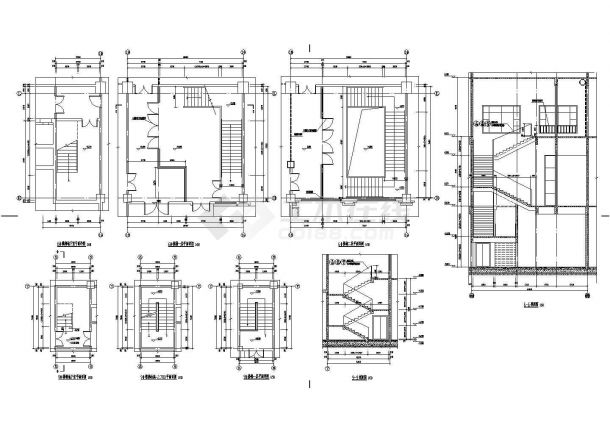 南方某地12层框架结构大酒店建筑设计施工图-图二