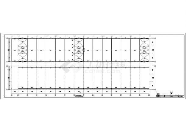 某15米跨轻钢生产车间结构设计施工图-图二