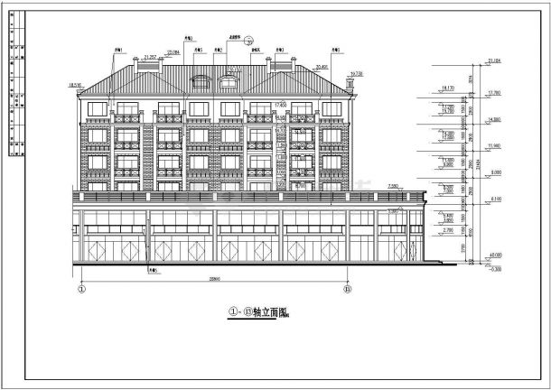 某地两套别墅建筑设计施工图（全套）-图一