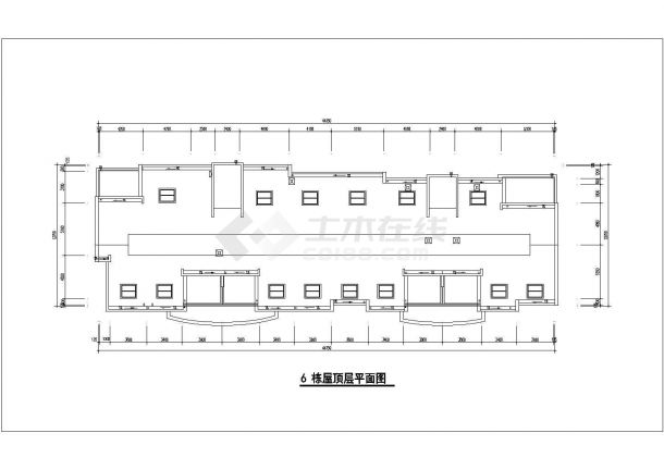 京润国际花园住宅楼的建筑方案图纸-图二
