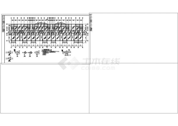 福馨花园建筑结构施工设计方案图纸-图二