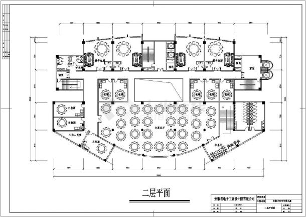 某地区酒店建筑方案CAD设计图纸全套-图一