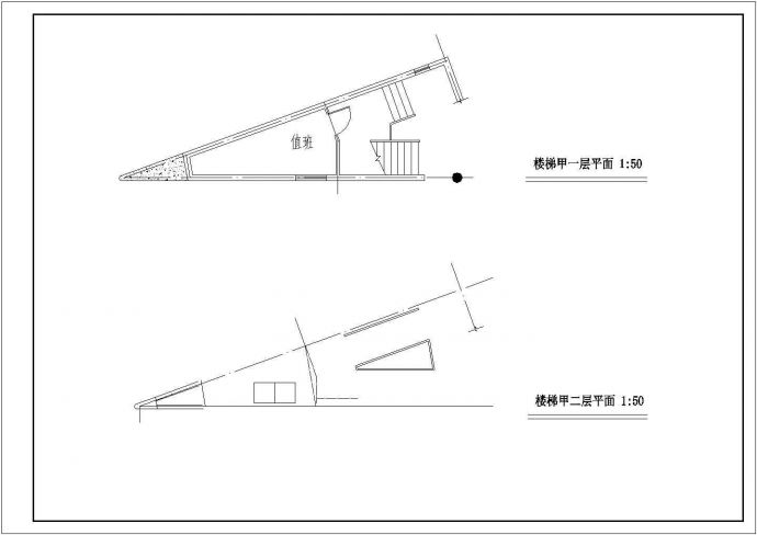 某市中心幼儿园大楼建筑CAD施工图_图1