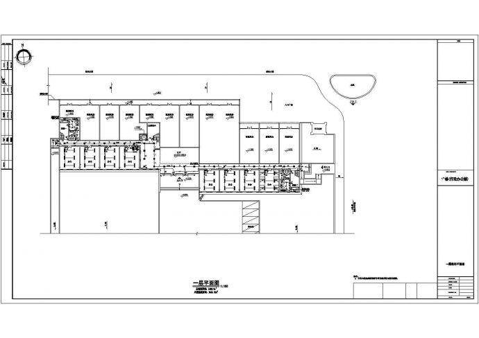 某四层学校行政办公楼电气设计施工图_图1