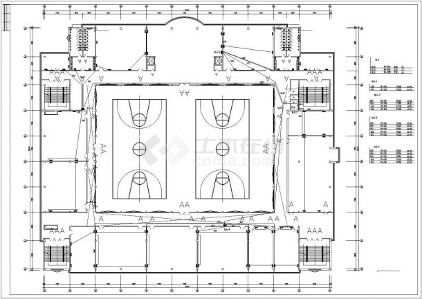 某地学校综合楼动力电气设计施工图-图二